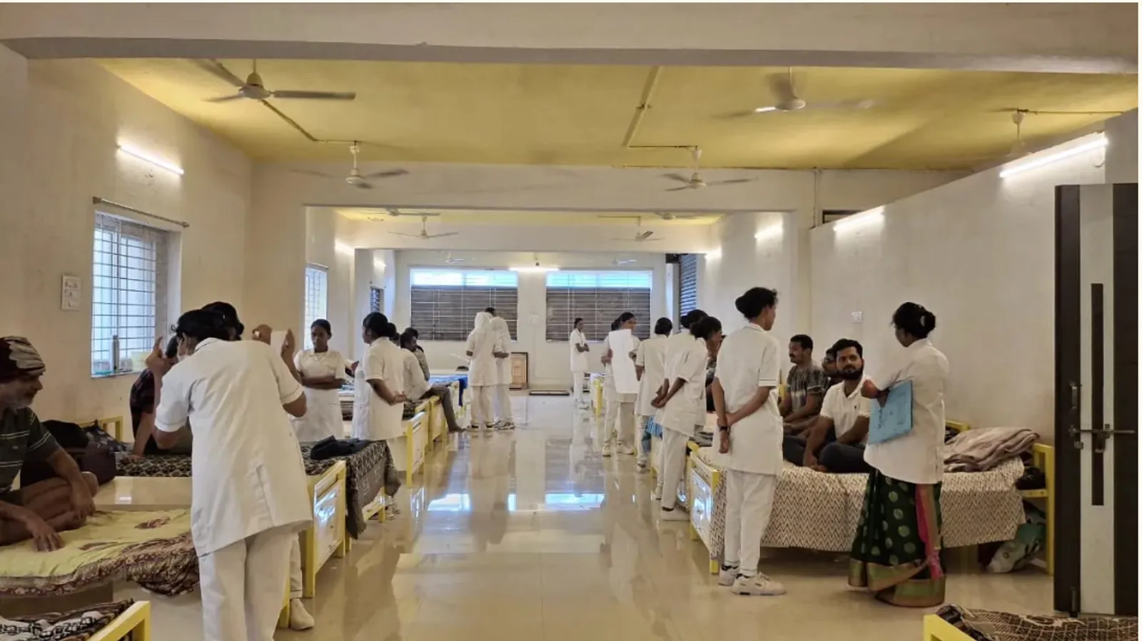 Gardens and greenery around Bharosa Eternal Home, Achampet — a residential mental health care home near Hyderabad